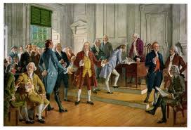 signing of the Declaration of Independence